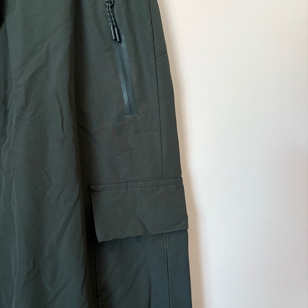 Women's Black Cargo Joggers - Picture 2 of 6